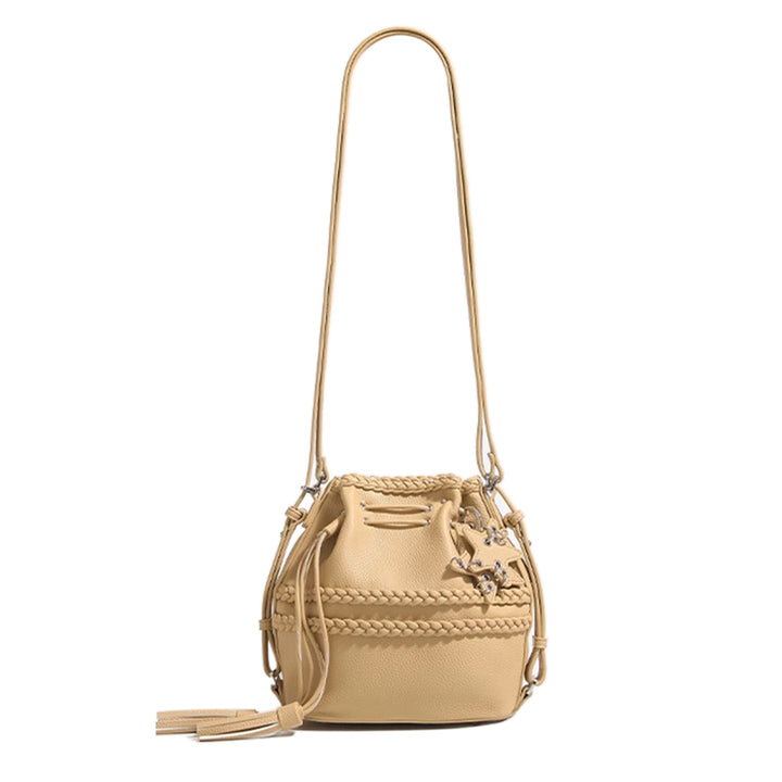 RUNCO Leather Buckled Bag