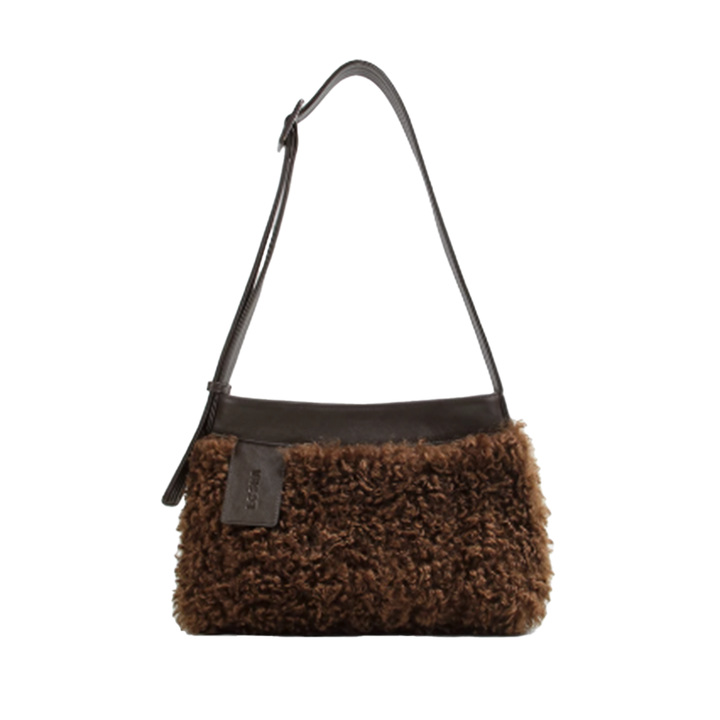 RUTBI Fur Cross Body Bag