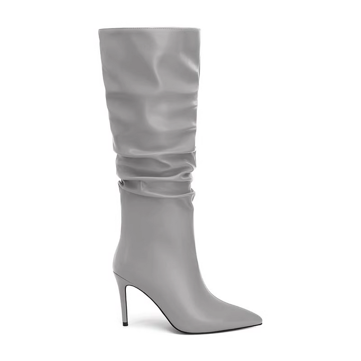 RUTDA Stiletto High Heel Knee High Boots