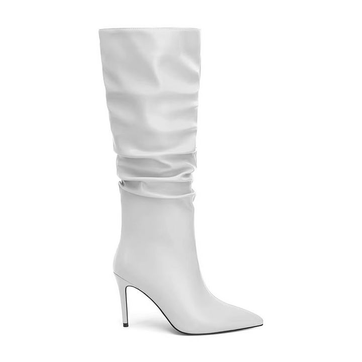RUTDA Stiletto High Heel Knee High Boots