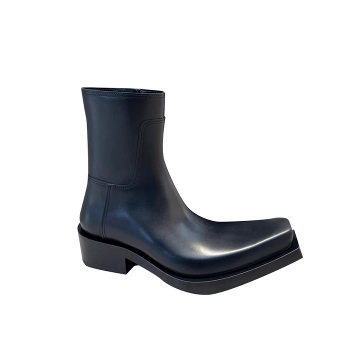 RUVIE Leather Ankle Boots