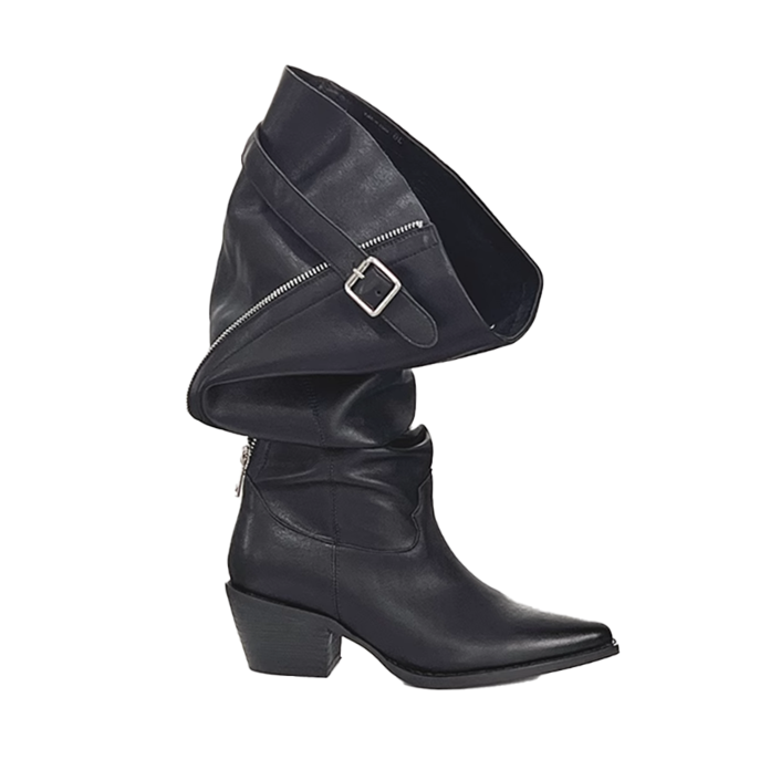 SAFTE Buckled Slouch Boots