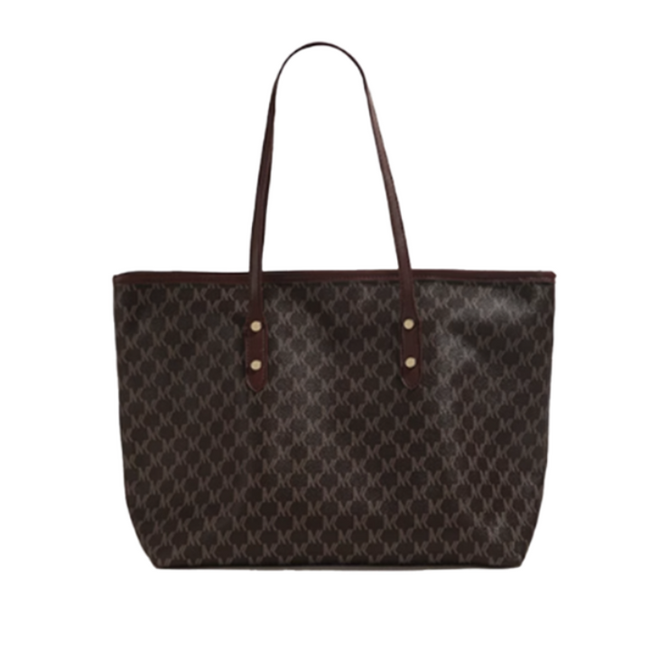 SALTO Printed Leather Tote Bag