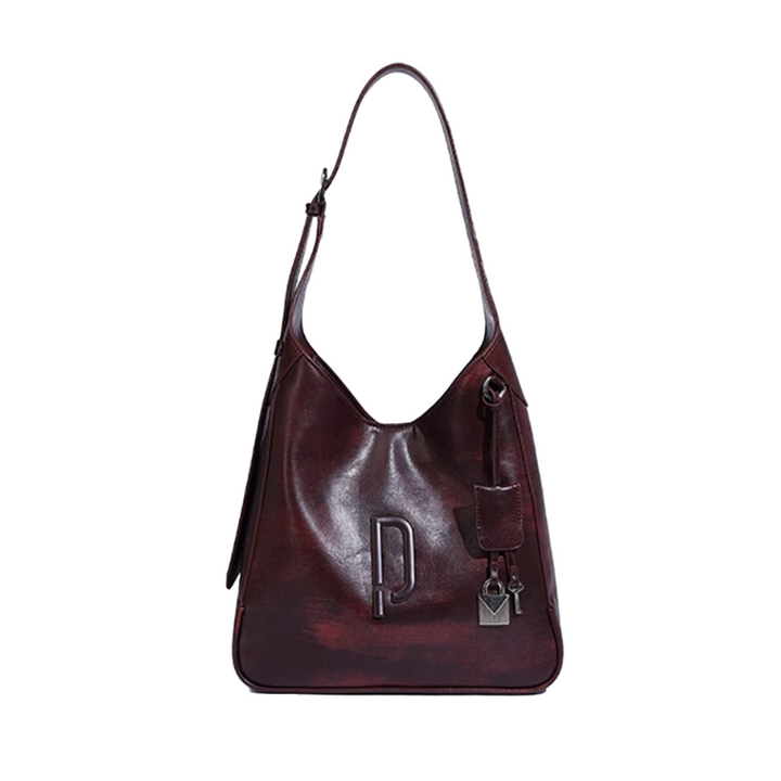 SAMCU Leather Tote Bag