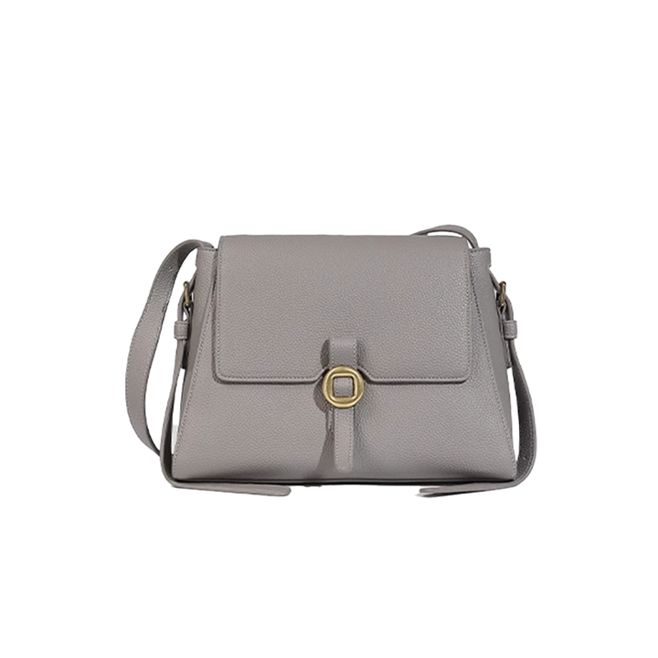 SAMVE Metal Lock Cross Body Bag