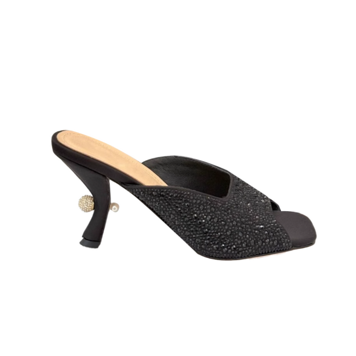 SAYMA Diamante Mules Sandals