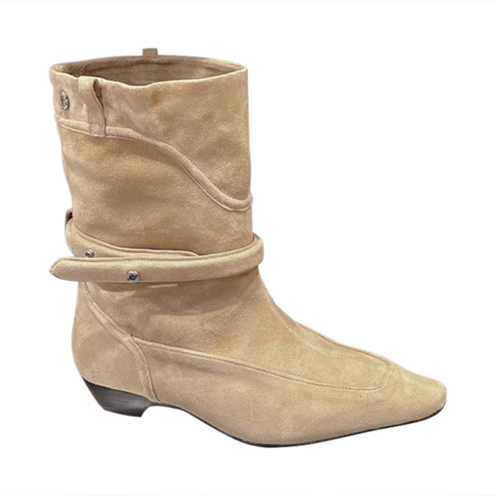 SCEWI Suede Ankle Boots