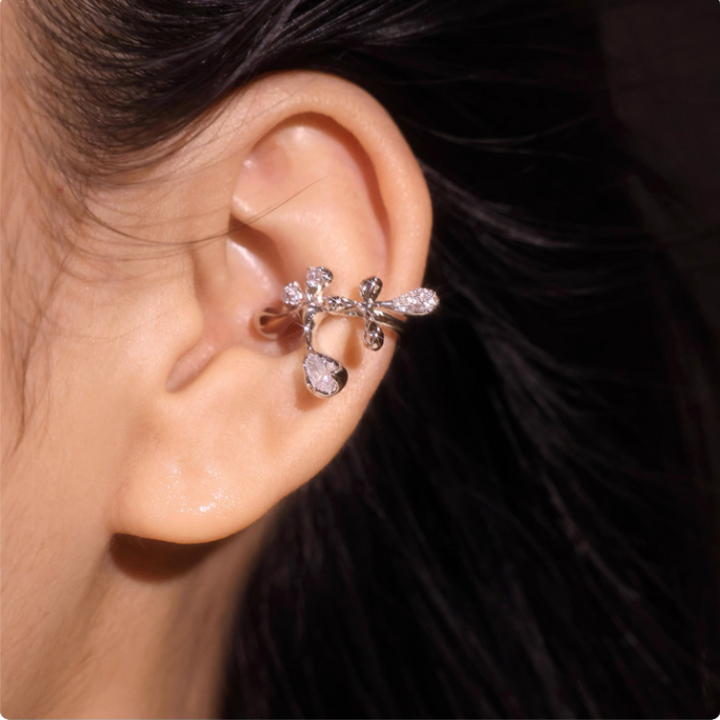 SEKUC Diamante Earrings - Pair