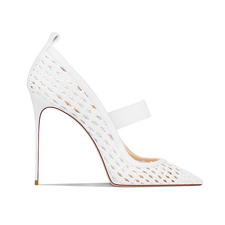 SERVV Braided High Heel Pumps - 10cm