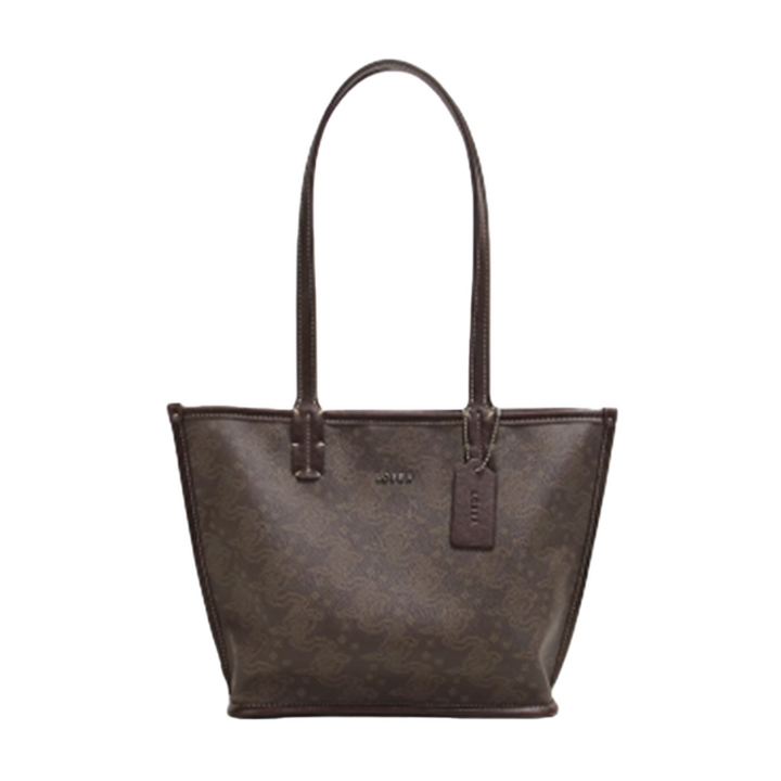 SEVKI Leather Oversized Tote Bag