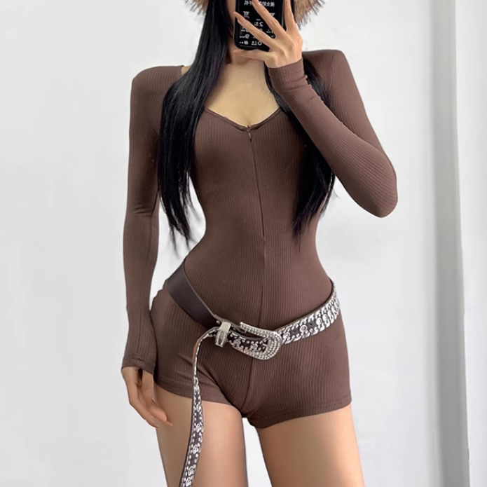 SEVRU Long Sleeves Bodysuit