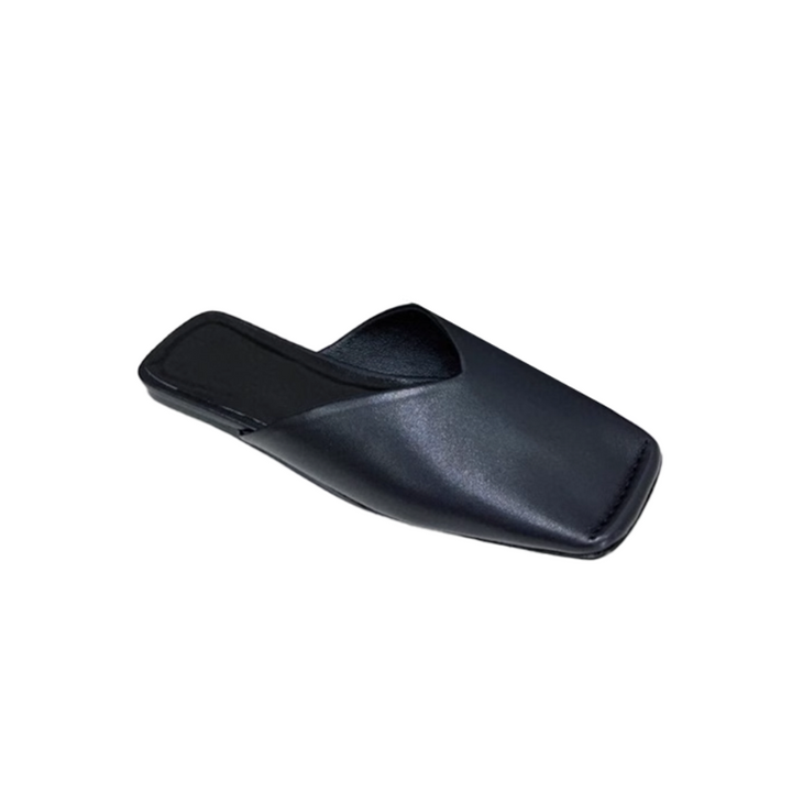 SEVTC Leather Slippers Slides