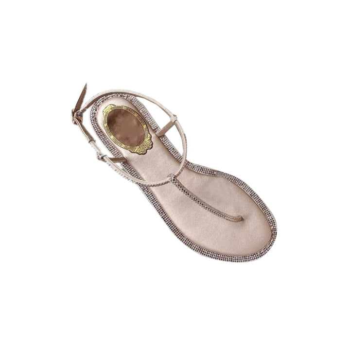 SOIKO Diamante Flat Sandals