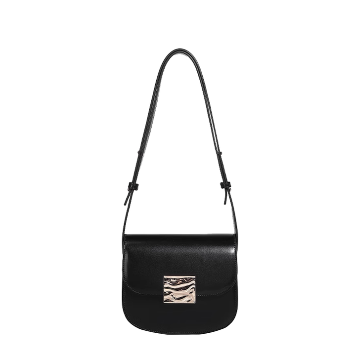 SOTRI Metal Lock Cross Body Bag