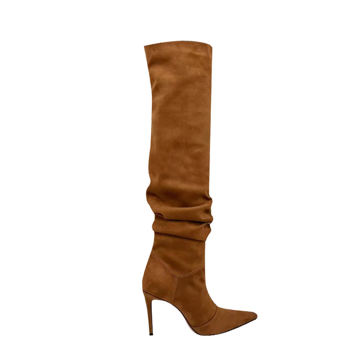 SRONA Suede Over The Knee Boots