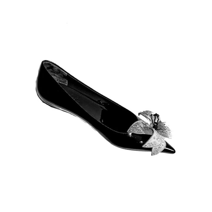 SUDRI Flower Mid Heel Pumps