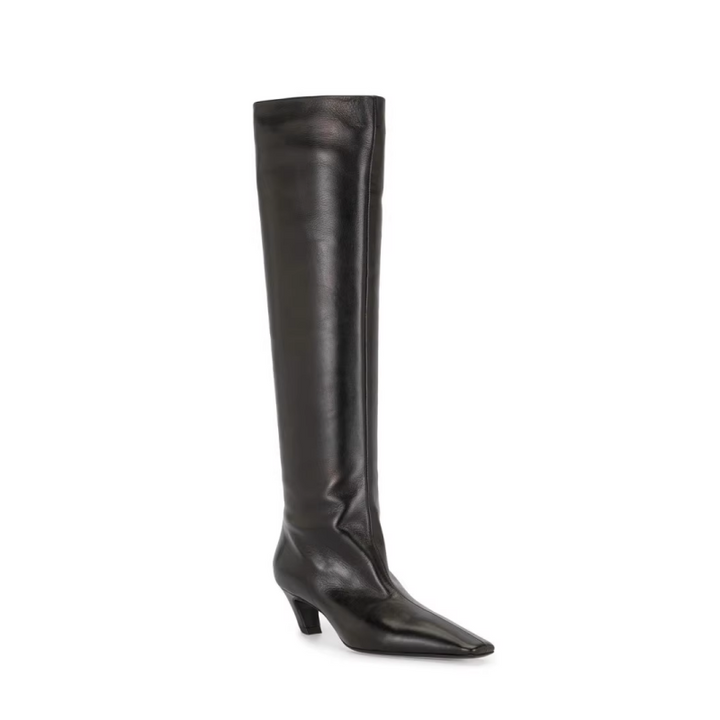 SUITH Kitten Heel Knee High Boots