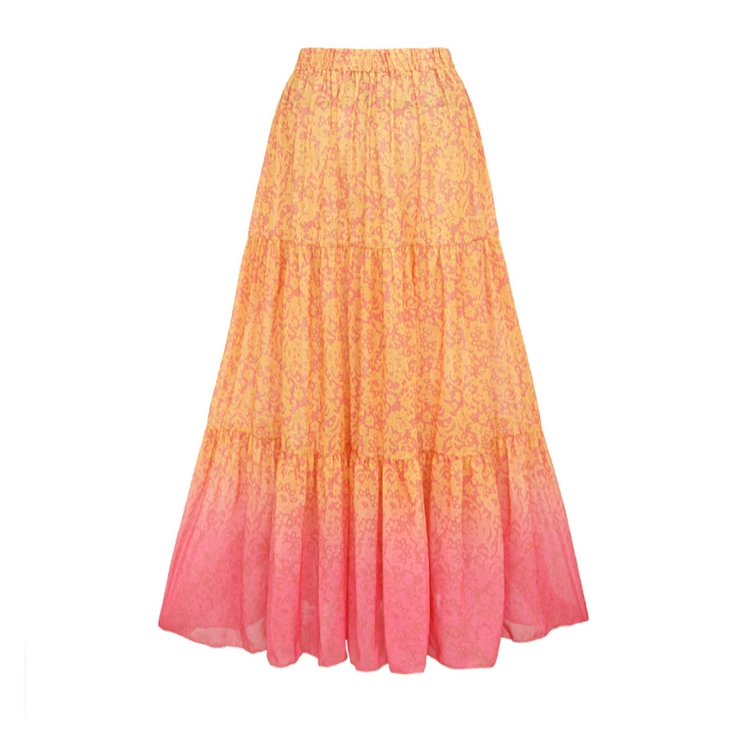 SULLA Gradient Color Swimwear And Skirt