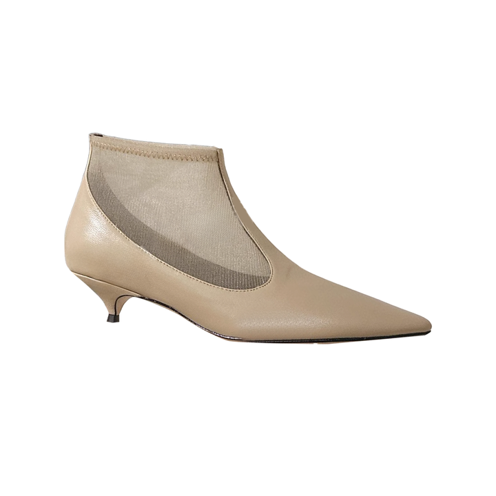 SULNA Kitten Heel Ankle Boots