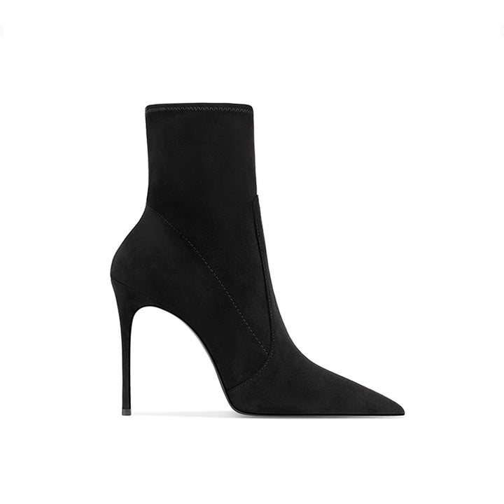 SUMCI Stiletto Heel Ankle Boots - 8cm