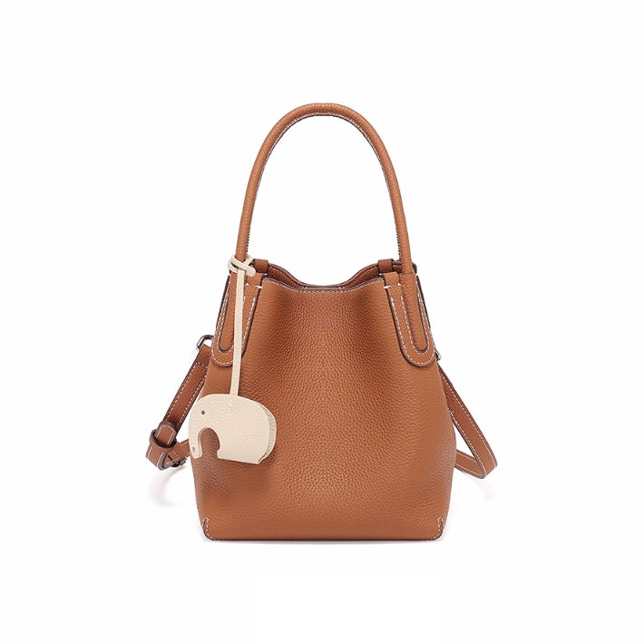 SUTTI Leather Bucket Bag