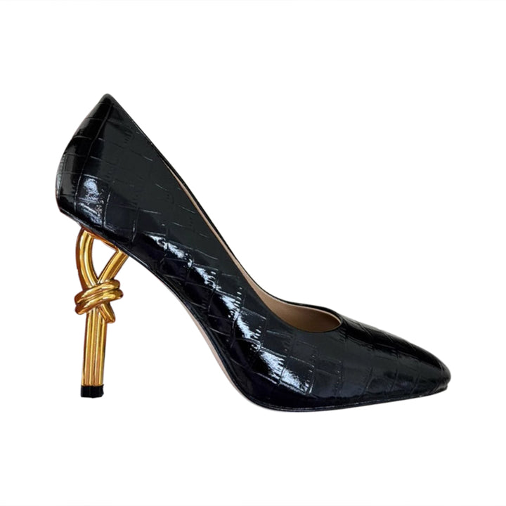 SUVTO Sculptured High Heel Pumps