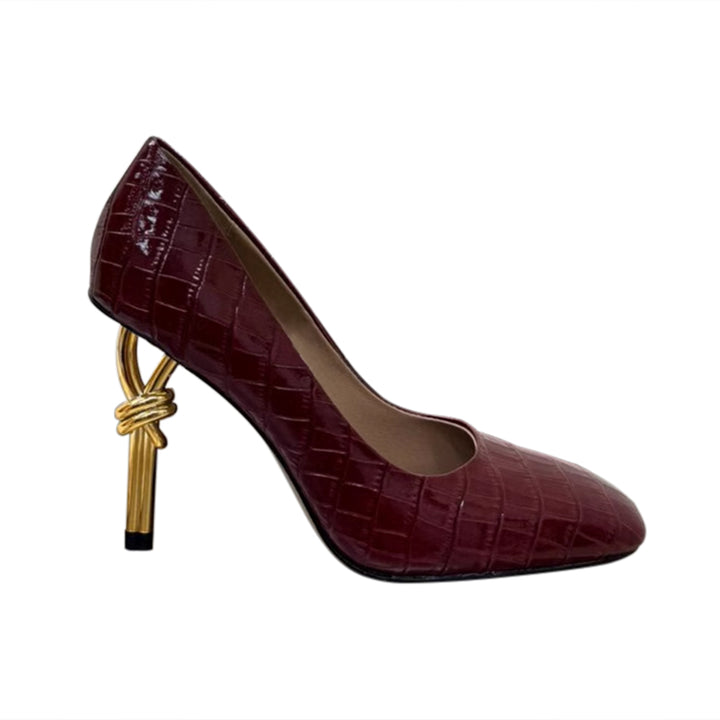 SUVTO Sculptured High Heel Pumps