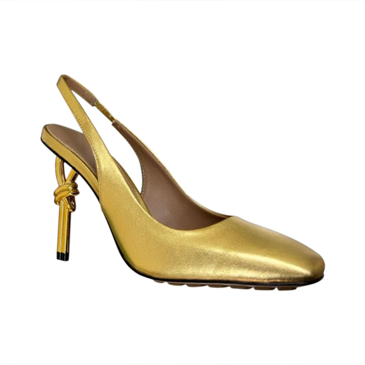 SUVTO Sculptured High Heel Sandals