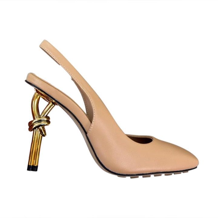 SUVTO Sculptured High Heel Sandals