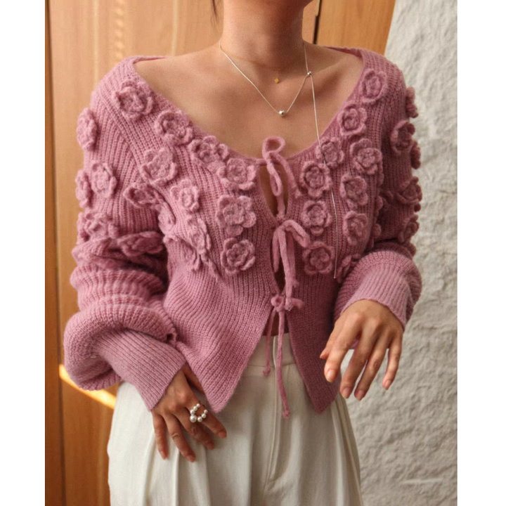 SVOTI Flower Knitwear Sweater