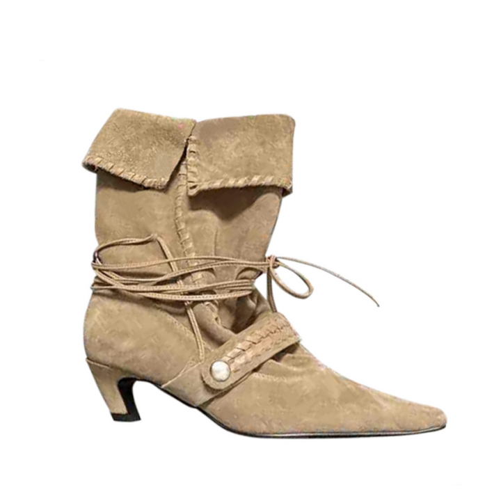 SVUTO Suede Ankle Boots
