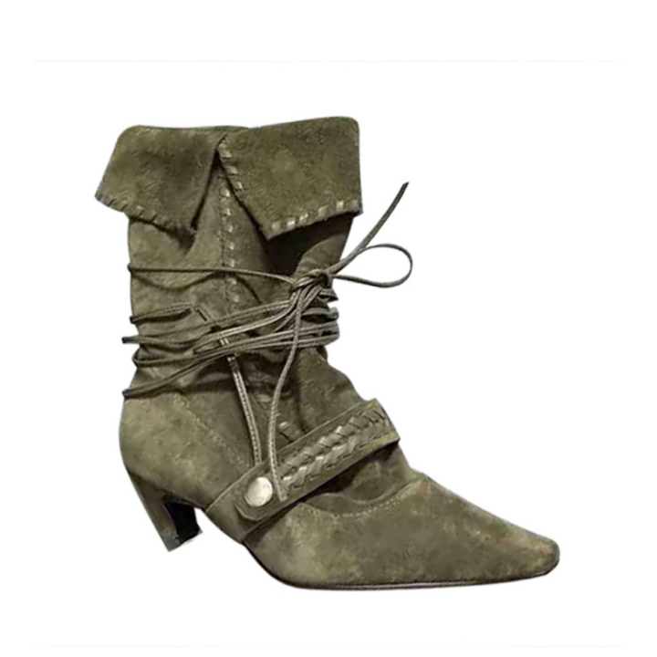 SVUTO Suede Ankle Boots
