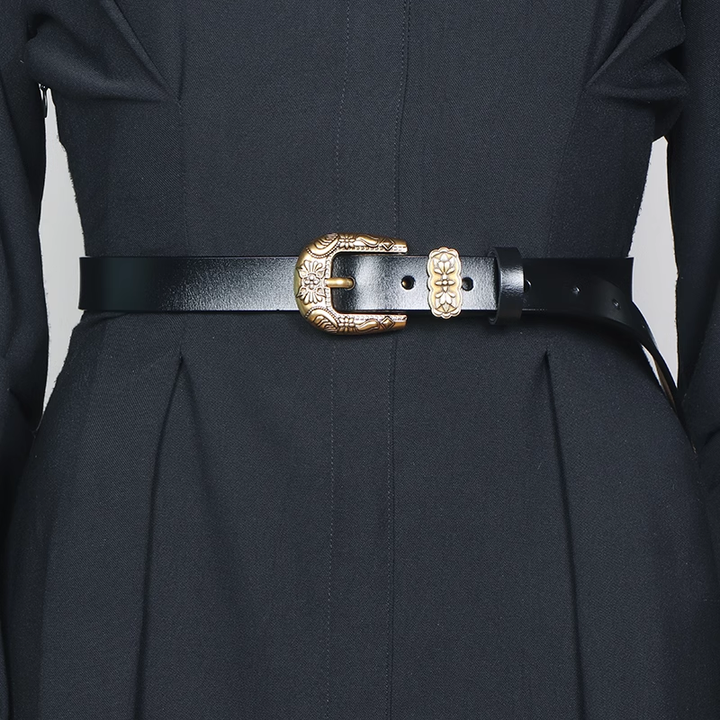 TAFTA Buckled Girdle Belt