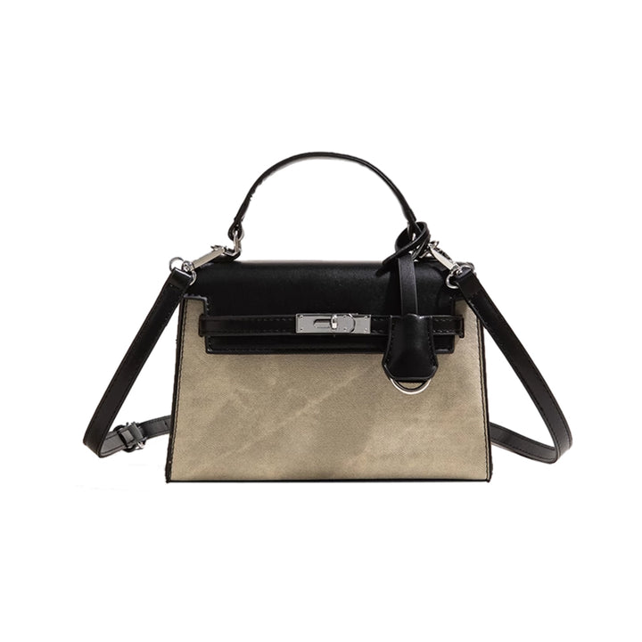 TAVOT Metal Lock Tote Bag