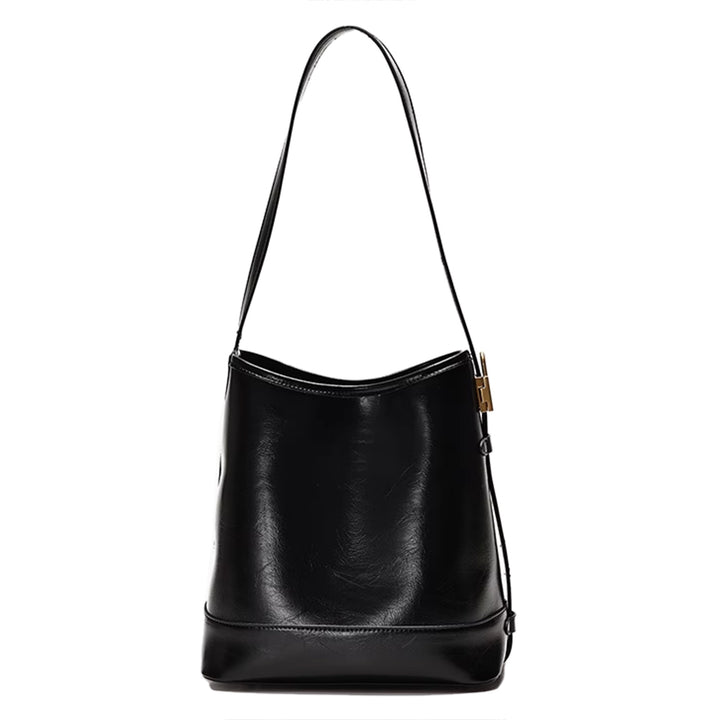 TEDAN Leather Bucket Bag