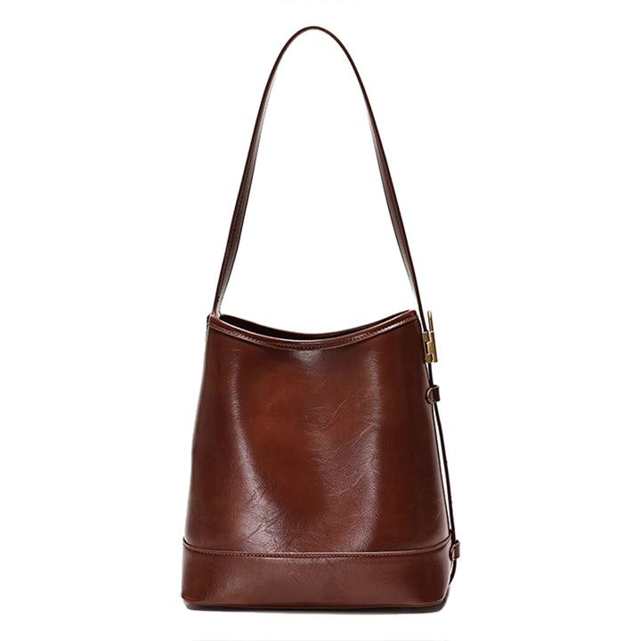 TEDAN Leather Bucket Bag
