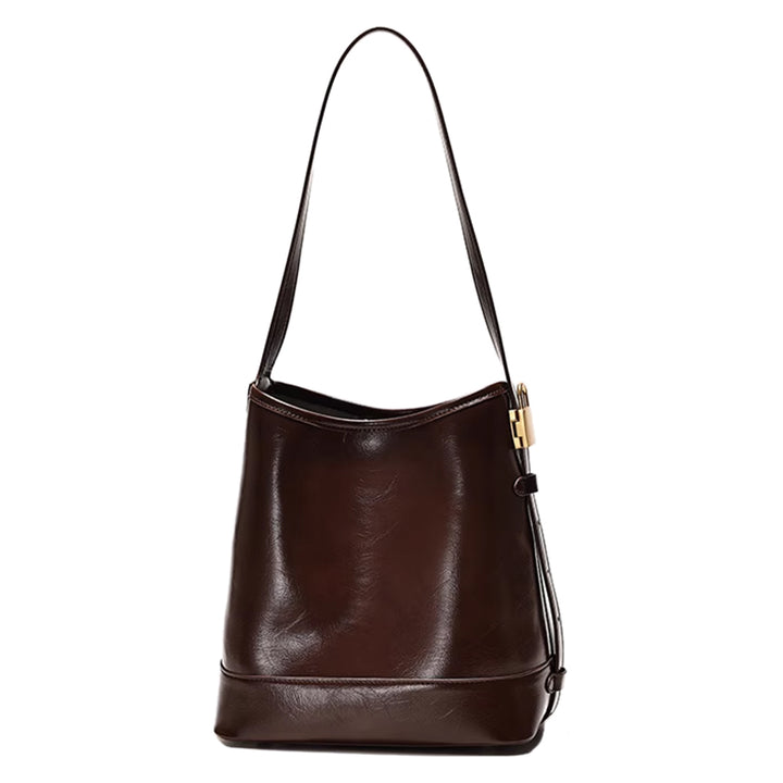 TEDAN Leather Bucket Bag
