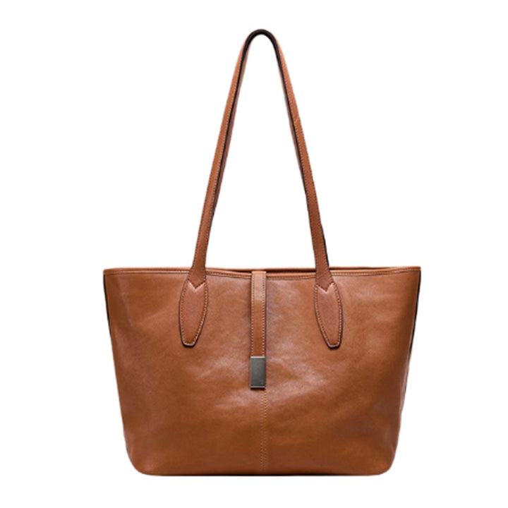 TEFFU Metal Lock Tote Bag