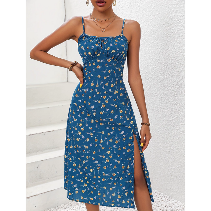 TENNV Printed Slip Dress