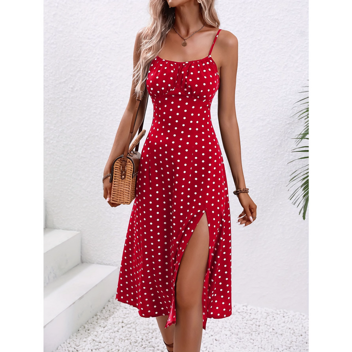 TENNV Printed Slip Dress