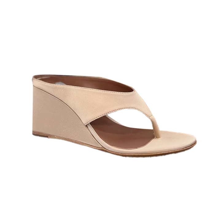 TENVU Flip Flop Wedged Mules Sandals