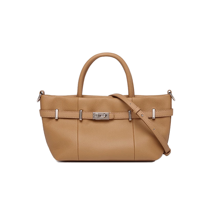 VACHR Metal Lock Tote Bag