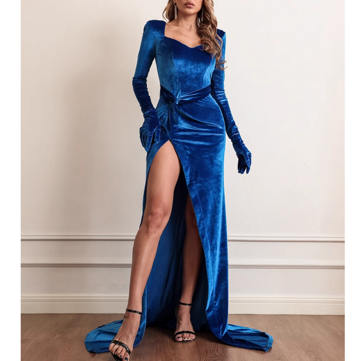 VAURI Slip Evening Dress Gown