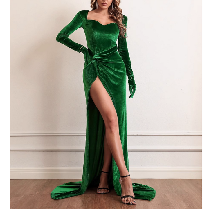 VAURI Slip Evening Dress Gown