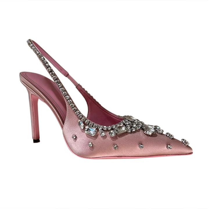 VEDFA Diamante High Heel Sandals - 10cm