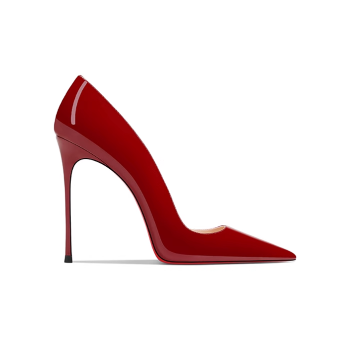 VEKUA Patent Leather High Heel Pumps