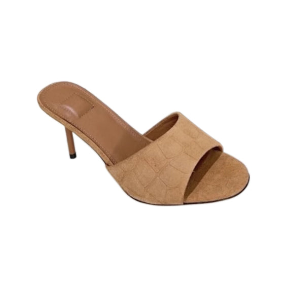 VEMAC Kitten Heel Mules Sandals