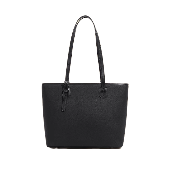 VERAC Leather Oversized Tote Bag