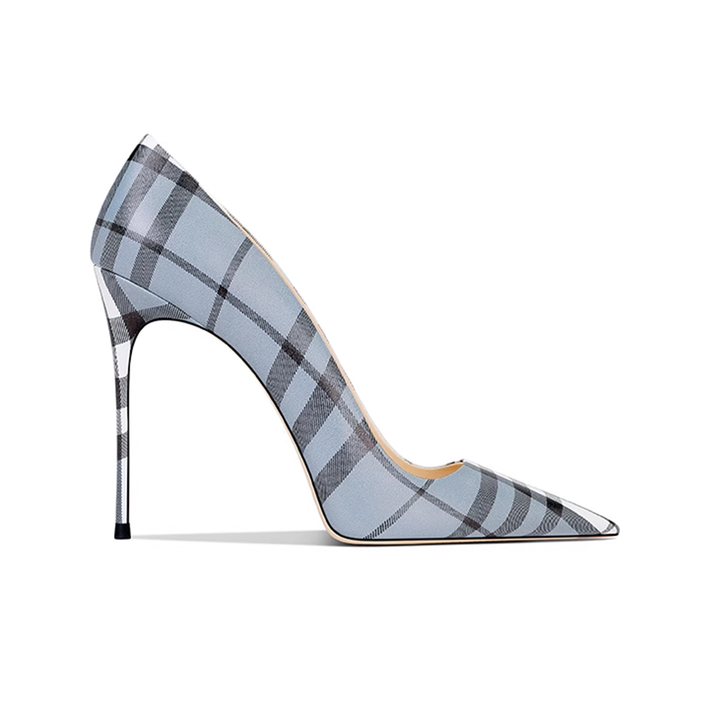 VESTU Striped High Heel Pumps - 10cm