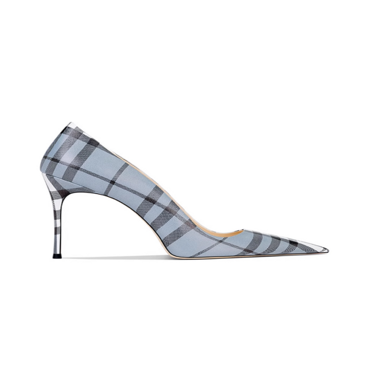 VESTU Striped Mid Heel Pumps - 6cm